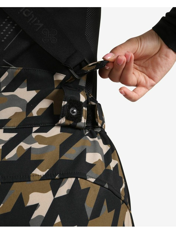Kilpi Pantaloni da sci Softshell donna Kilpi TORIEN-W Khaki