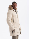 Ombre Clothing Giacca parka lunga da uomo Ombre Clothing