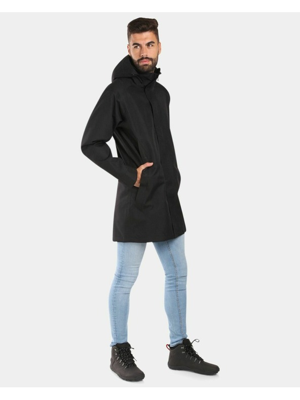 Kilpi Cappotto impermeabile da uomo Kilpi IVAR-M Nero