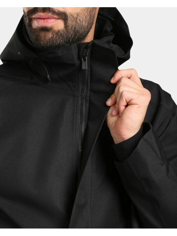 Kilpi Cappotto impermeabile da uomo Kilpi IVAR-M Nero