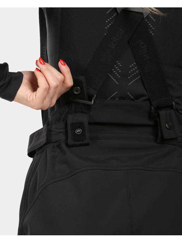 Kilpi Pantaloni da sci Softshell da donna Kilpi RHEA-W Nero