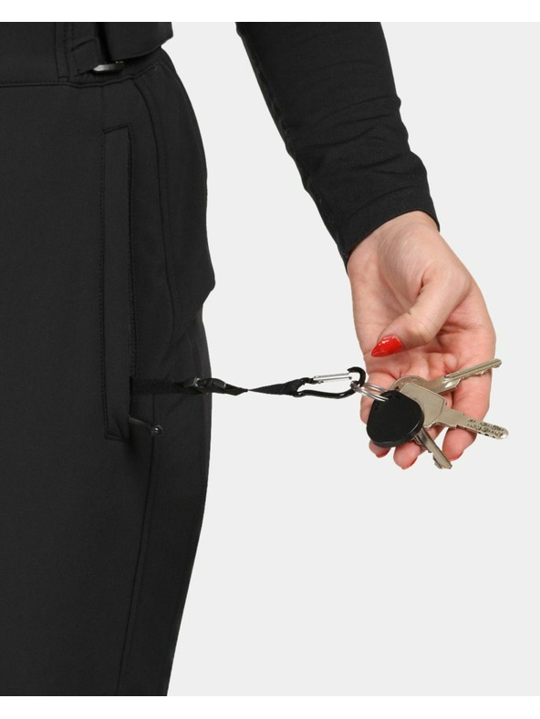 Kilpi Pantaloni da sci Softshell da donna Kilpi RHEA-W Nero