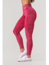 Nebbia Leggings lavati a vita alta LEGACY 777 XS, rosso