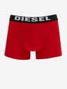 Diesel Set di tre boxer da uomo Diesel in rosso e nero