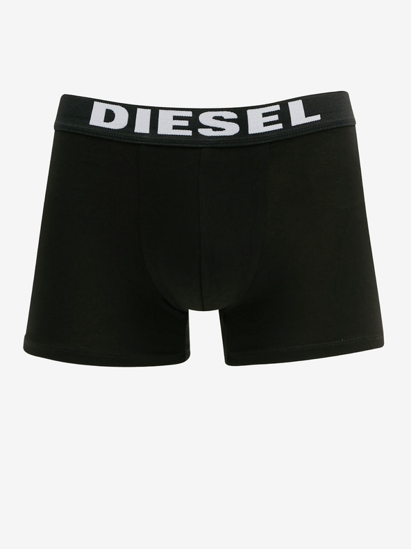 Diesel Set di tre boxer da uomo Diesel in rosso e nero