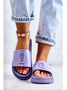 BIG STAR SHOES Pantofole Big Star da donna alla moda - viola chiaro:
