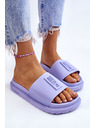 BIG STAR SHOES Pantofole Big Star da donna alla moda - viola chiaro: