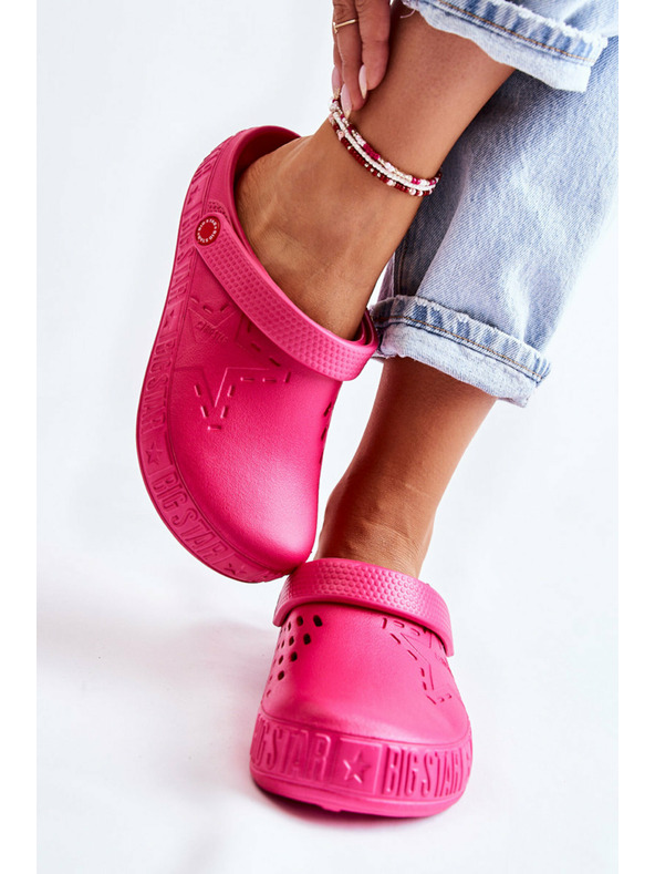 BIG STAR SHOES Pantofole Kroks Big Star da donna, luminose