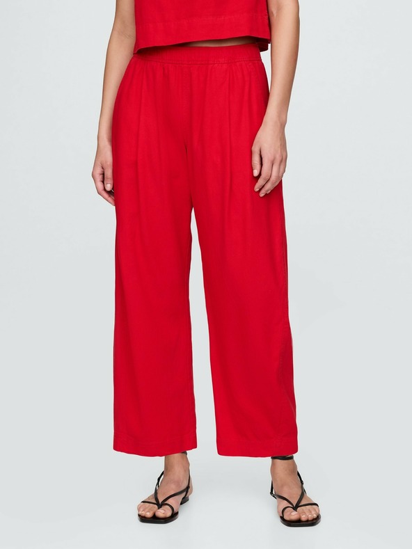 GAP Linen Easy Barrel pants GAP