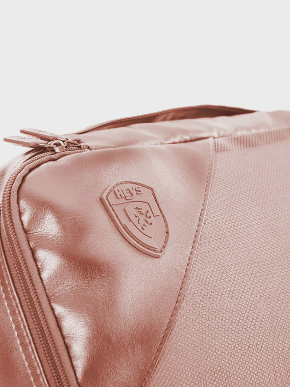 Heys Heys Metallic Packing Cube 5pc set di cinque borse da viaggio in rosa antico
