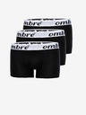 Ombre Clothing Boxer da uomo neri - confezione da 3 Ombre Clothing U159