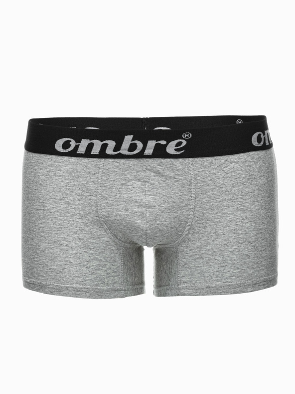 Ombre Clothing Boxer da uomo grigio - confezione da 3 Ombre Clothing U159