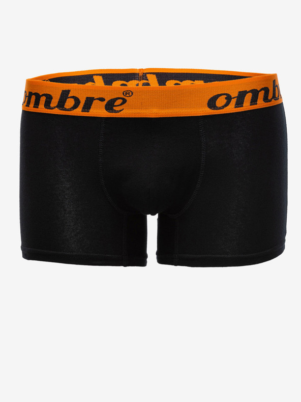 Ombre Clothing Boxer neri da uomo - confezione da 7 pezzi Ombre Clothing U157