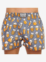 Styx Pantaloncini da uomo gialli e grigi a fantasia Styx Beer