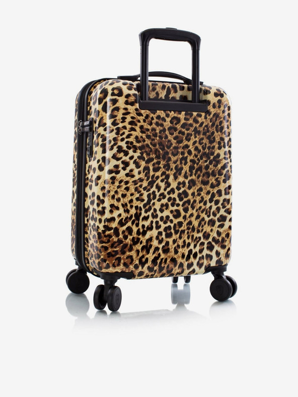 Heys Brown Leopard S Trolley