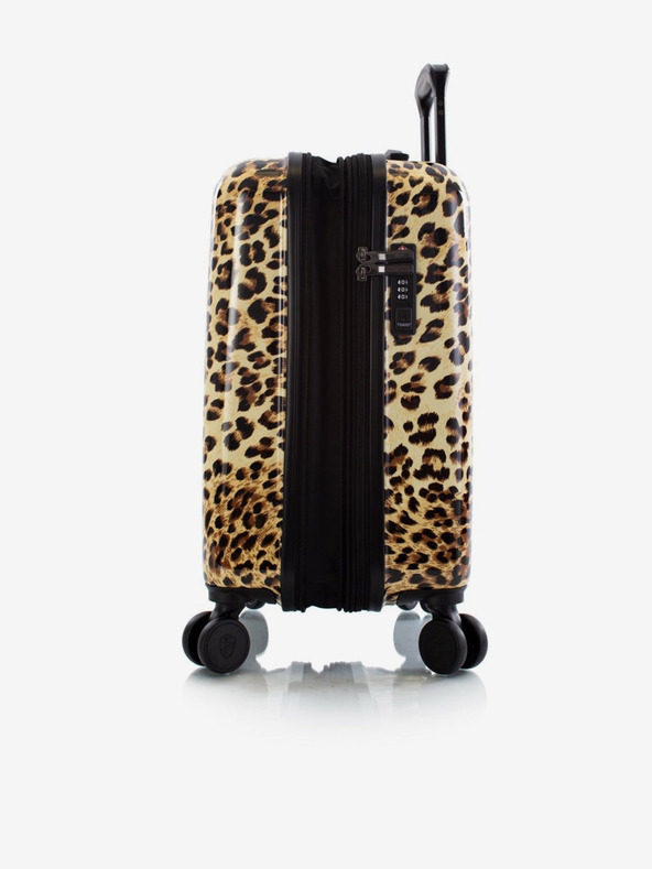 Heys Brown Leopard S Trolley
