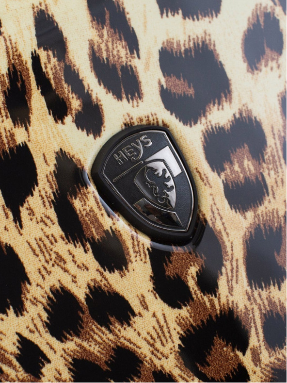 Heys Brown Leopard S Trolley