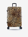 Heys Valigia da viaggio a motivi neri e marroni Heys Brown Leopard L