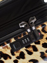 Heys Valigia da viaggio a motivi neri e marroni Heys Brown Leopard L