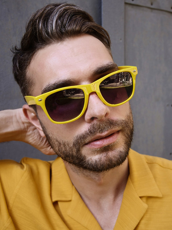 VEYREY VeyRey Occhiali da sole Nerd Giallo