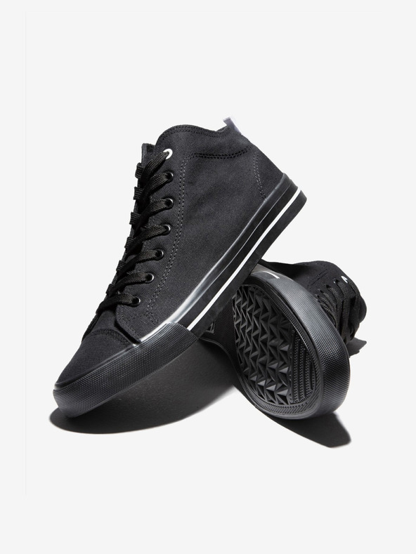 Ombre Clothing Scarpe da ginnastica nere da uomo Abbigliamento Ombre