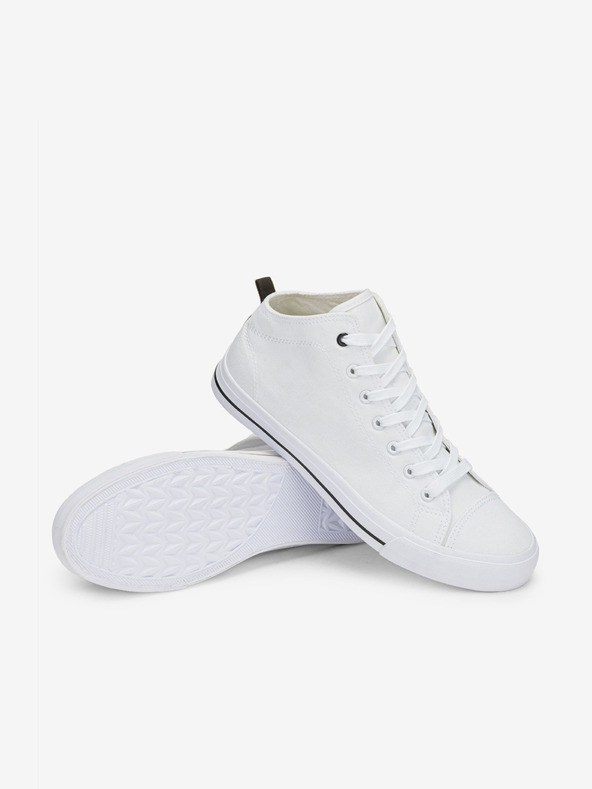 Ombre Clothing Scarpe da ginnastica bianche da uomo Abbigliamento Ombre