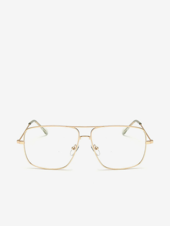 VEYREY Occhiali da vista con lenti trasparenti in oro VeyRey Miles