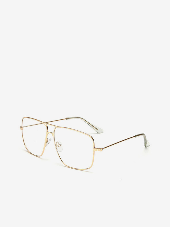 VEYREY Occhiali da vista con lenti trasparenti in oro VeyRey Miles
