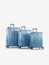 Heys Set di tre valigie da viaggio Heys Xtrak blu S,M,L