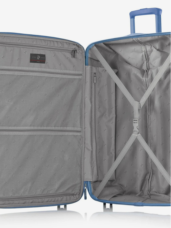 Heys Set di tre valigie da viaggio Heys Xtrak blu S,M,L