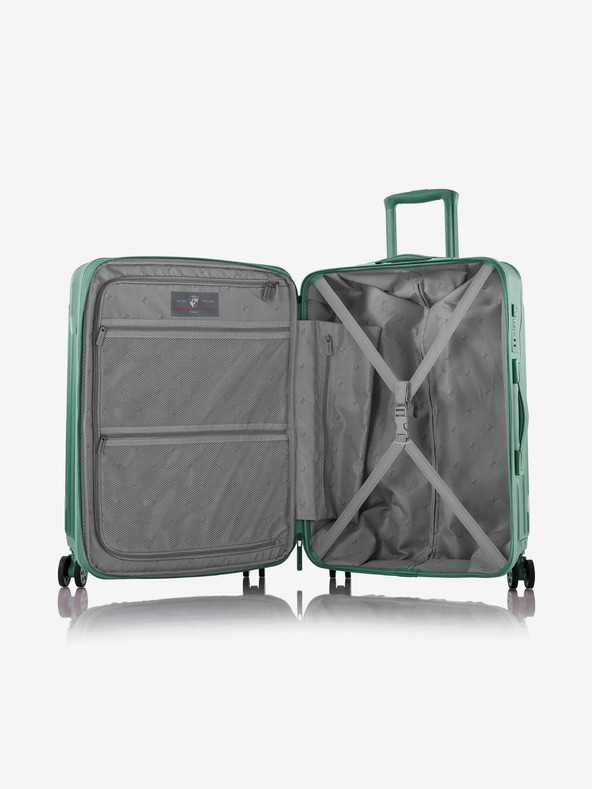 Heys Set di tre valigie da viaggio in verde Heys Xtrak S,M,L
