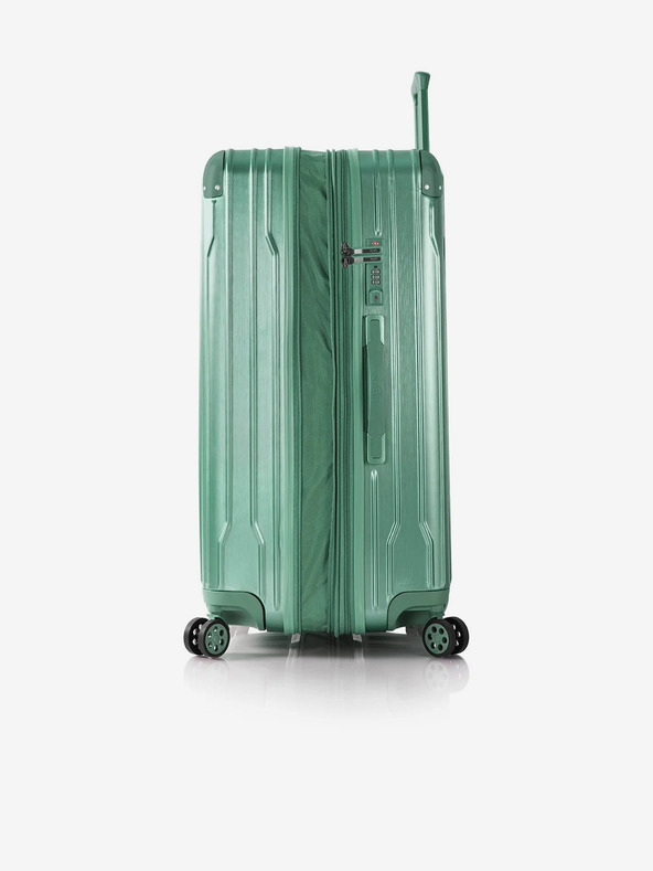 Heys Set di tre valigie da viaggio in verde Heys Xtrak S,M,L