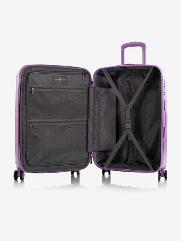 Heys Set di tre valigie da viaggio in viola Heys Astro S,M,L
