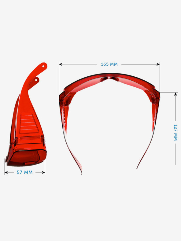 VEYREY Occhiali da sole unisex rossi VeyRey Edera