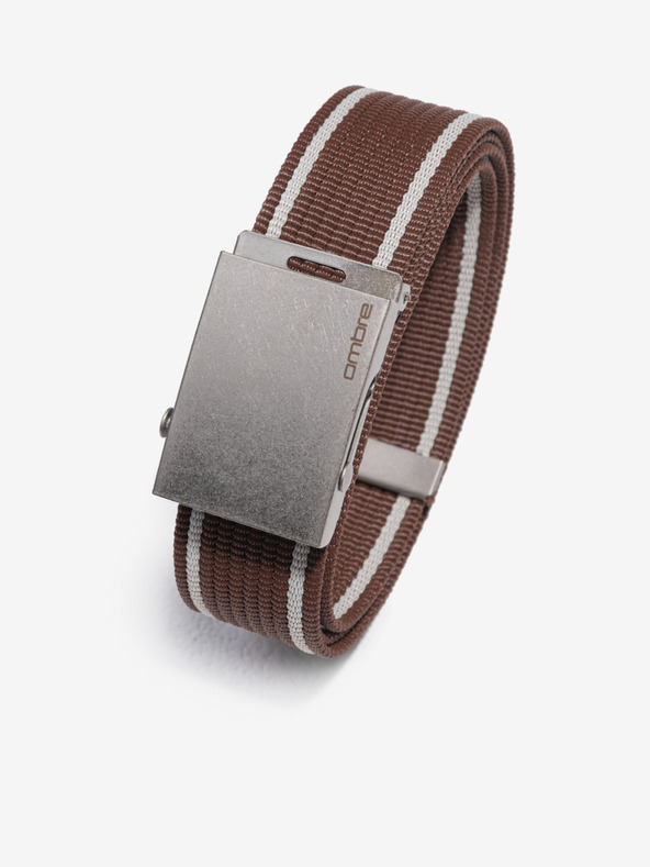 Ombre Clothing Cintura marrone da uomo Ombre Clothing