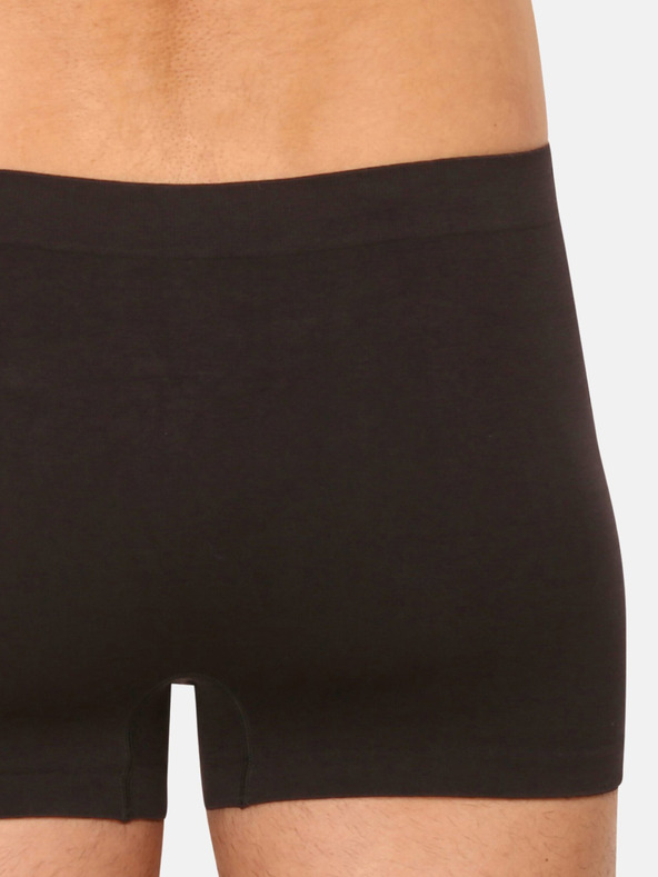 Lee Cooper Set di cinque paia di boxer Lee Cooper neri da uomo