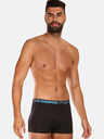 Lee Cooper Set di cinque paia di boxer Lee Cooper neri da uomo