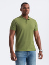 Ombre Clothing Polo verde da uomo Ombre Clothing