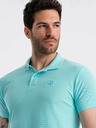 Ombre Clothing Polo basic da uomo color menta Ombre Clothing