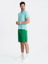 Ombre Clothing Polo basic da uomo color menta Ombre Clothing