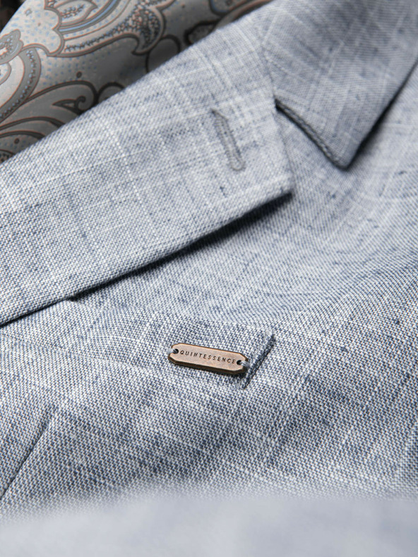 Ombre Clothing Blazer azzurro da uomo Ombre Clothing