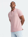 Ombre Clothing Polo uomo melange con collo a righe Ombre Clothing