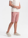 Ombre Clothing Pantaloncini della tuta basic da uomo rosa Ombre Clothing