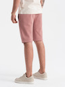 Ombre Clothing Pantaloncini della tuta basic da uomo rosa Ombre Clothing
