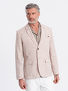 Ombre Clothing Blazer beige da uomo Ombre Clothing