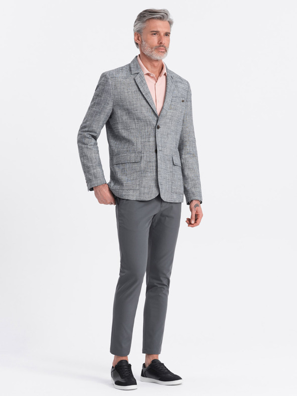 Ombre Clothing Giacca grigia da uomo Ombre Clothing