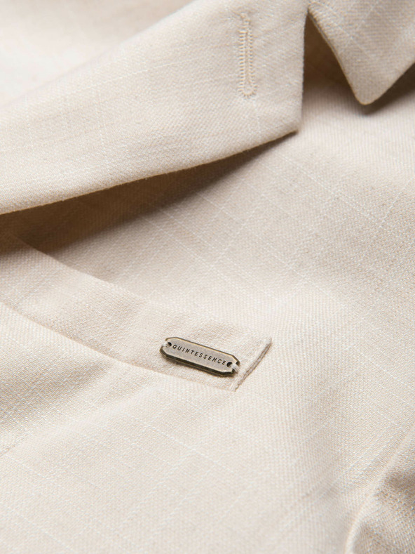 Ombre Clothing Blazer crema da uomo Ombre Clothing