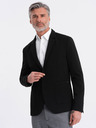 Ombre Clothing Blazer nero da uomo con tasche Ombre Clothing