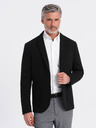 Ombre Clothing Blazer nero da uomo con tasche Ombre Clothing