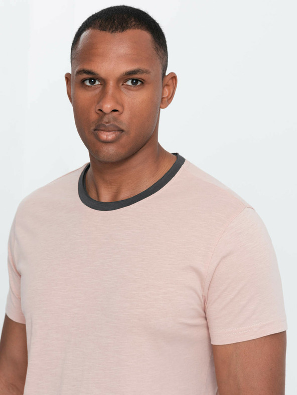 Ombre Clothing Maglietta rosa da uomo Ombre Clothing